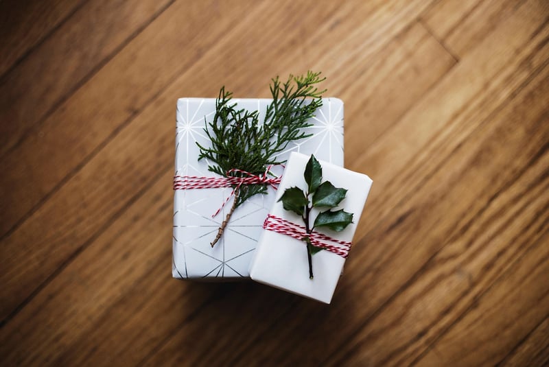 Recycled gift box